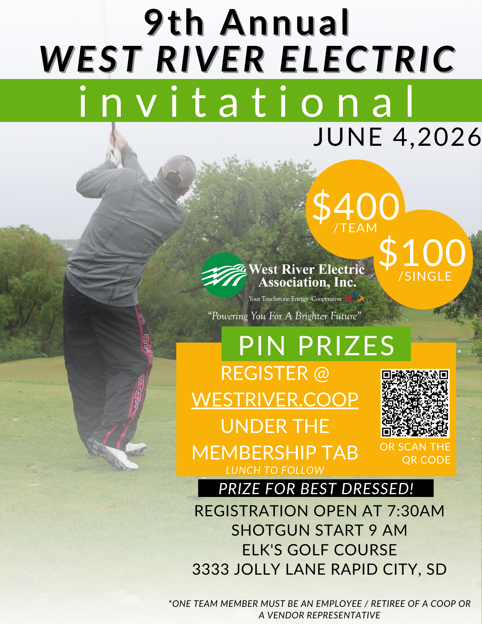 Golf tournament 2026